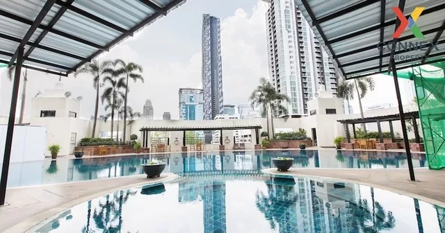 FOR RENT condo , Baan Piya Sathorn , high floor , MRT-Lumphini , 