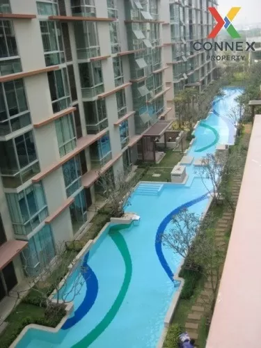 FOR RENT condo , Iris Rama 9 - Srinakarin , high floor , BTS-Thon