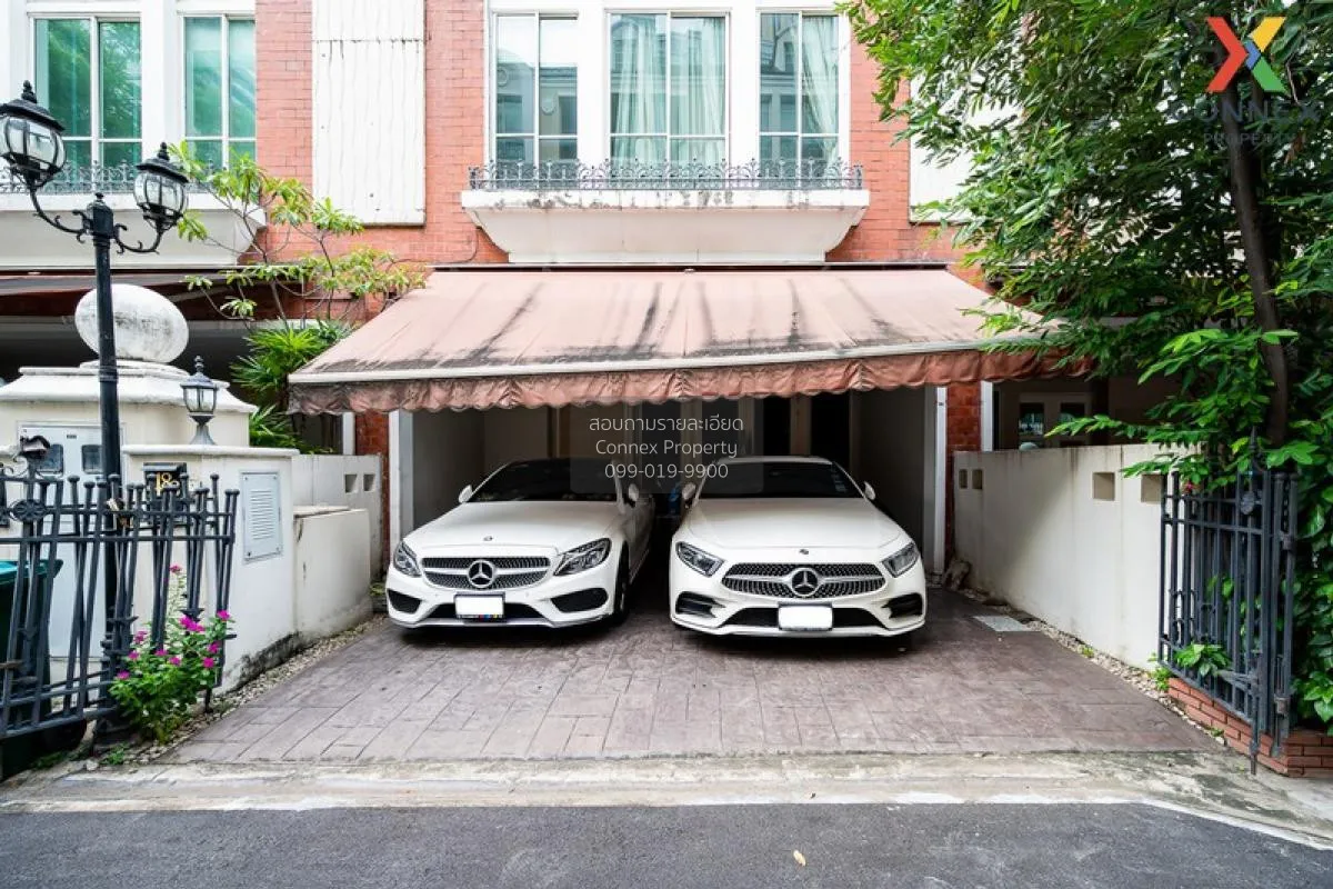 FOR RENT townhome , Baan Klang Krung Thonglor , high floor , BTS- 2