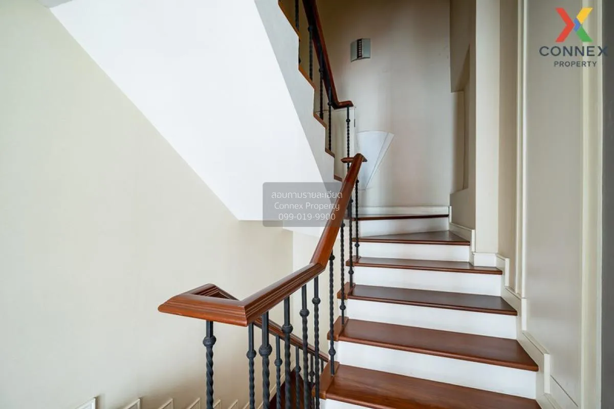 FOR RENT townhome , Baan Klang Krung Thonglor , high floor , BTS-