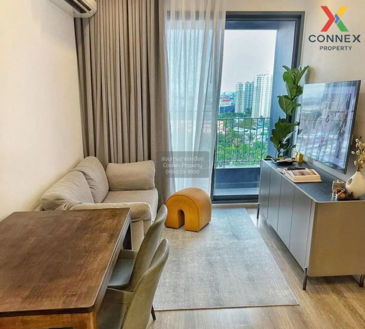 FOR RENT condo , Ideo Mobi Sukhumvit 66 , high floor , BTS-Udom S 1