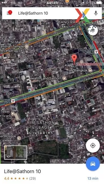 FOR RENT condo , Life @ Sathorn 10 , Duplex , high floor , BTS-Ch