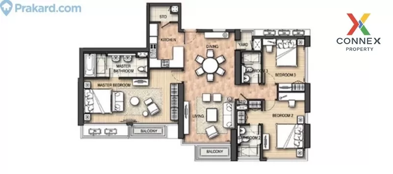 ขาย คอนโด แต่งสวย Aguston Sukhumvit 22 BTS-พร้อมพงษ์ สุขุมวิท คลอ