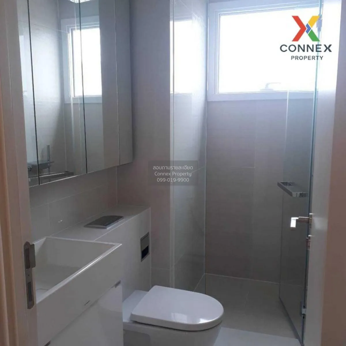 FOR RENT condo , The Saint Residence , Duplex , high floor , BTS-