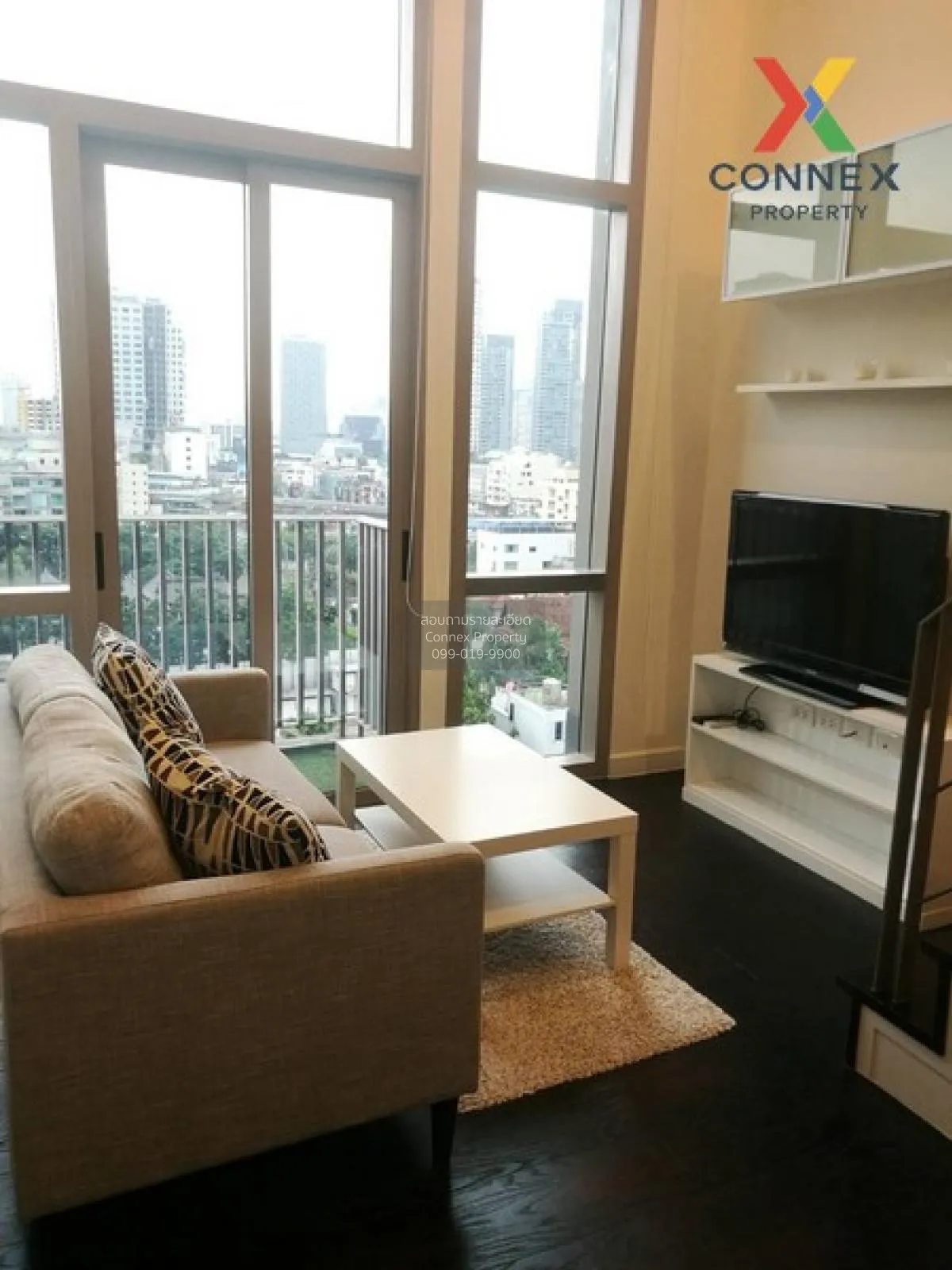 FOR RENT condo , Ideo Morph 38 , Duplex , wide frontage , BTS-Tho 3