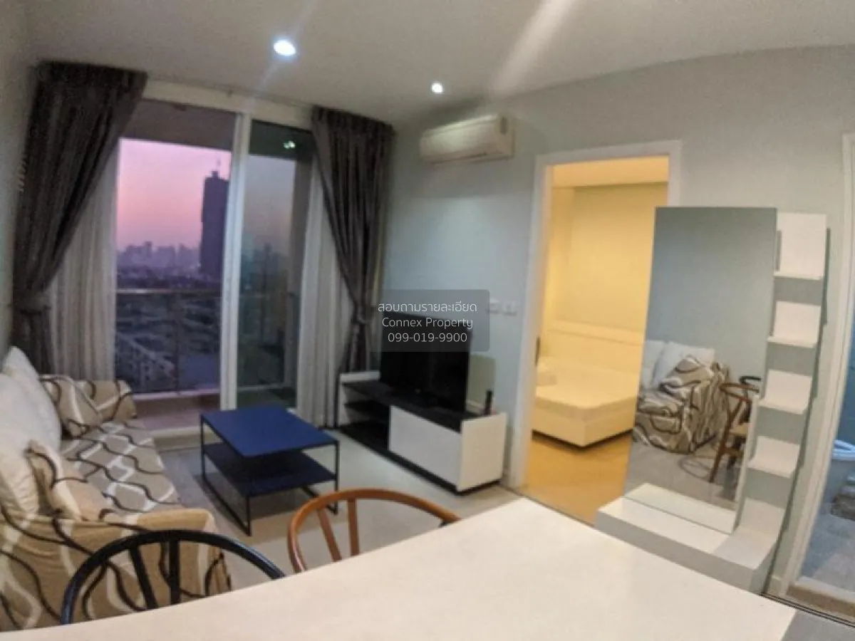 FOR RENT condo , TC Green Rama 9 , Duplex , high floor , MRT-Phra 3