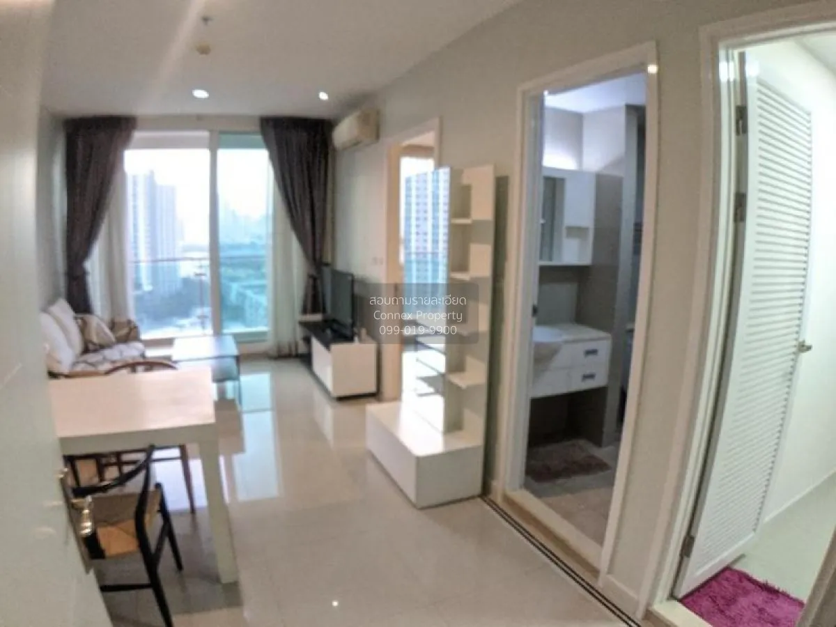 FOR RENT condo , TC Green Rama 9 , Duplex , high floor , MRT-Phra 4