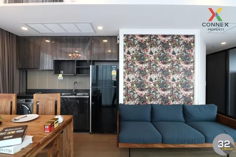 FOR RENT condo , Ashton Chula-Silom , Duplex , high floor , MRT-S 2