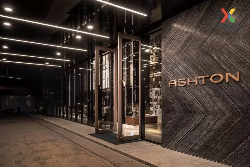 FOR RENT condo , Ashton Chula-Silom , Duplex , high floor , MRT-S