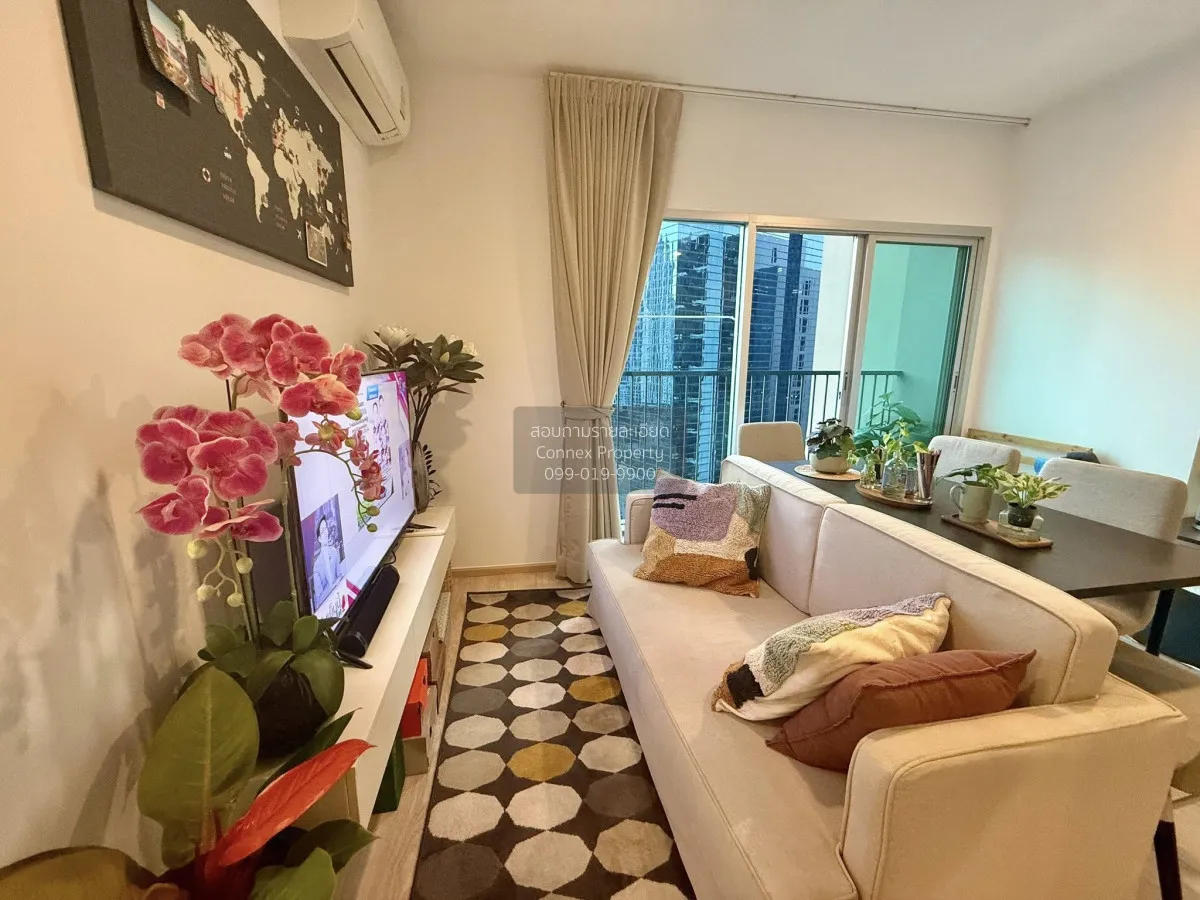 FOR RENT condo , Noble Revolve Ratchada 2 , Duplex , nice view ,  2