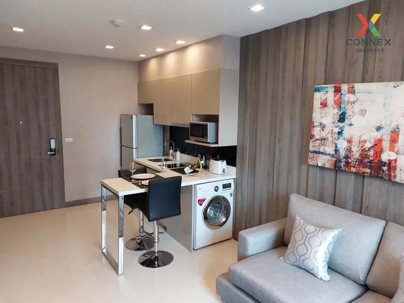 เช่า คอนโด แต่งสวย Trapezo Sukhumvit 16 MRT-ศูนย์การประชุมแห่งชาต