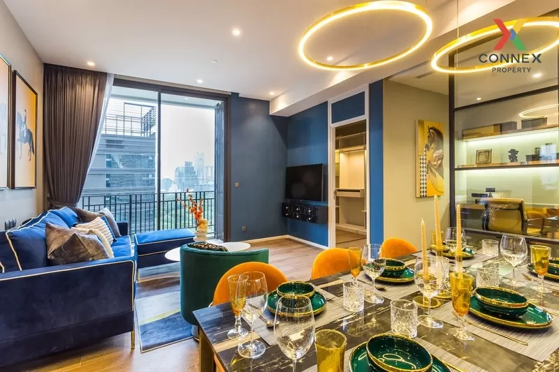 FOR RENT condo , Muniq Langsuan , Duplex , high floor , BTS-Ratch