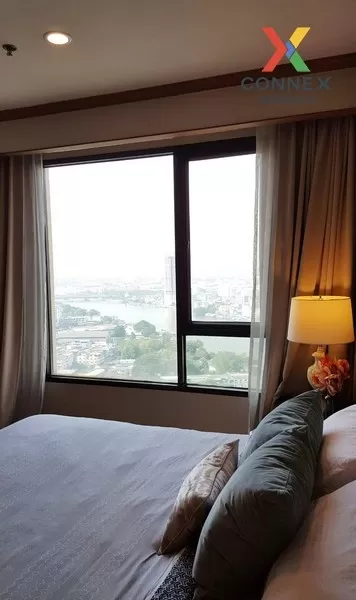 FOR RENT condo , Baan Chao Praya , Duplex , high floor , BTS-Khlo 4