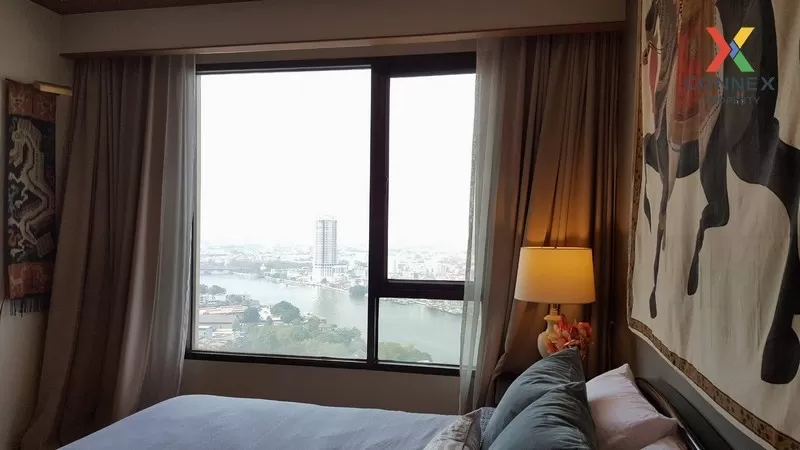 FOR RENT condo , Baan Chao Praya , Duplex , high floor , BTS-Khlo