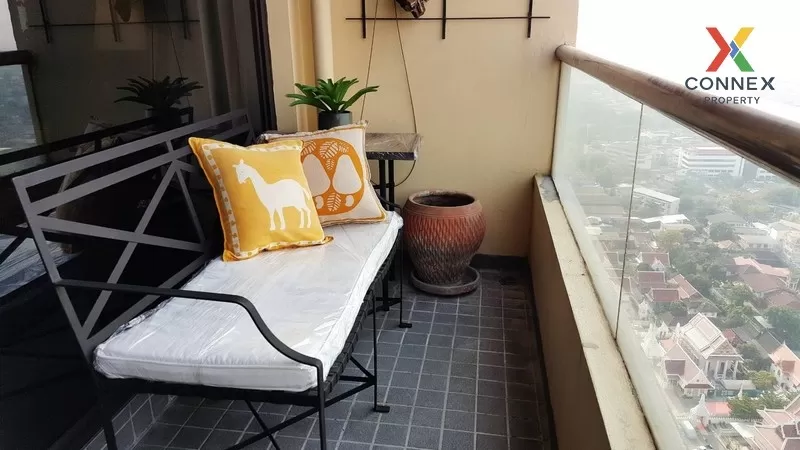 FOR RENT condo , Baan Chao Praya , Duplex , high floor , BTS-Khlo