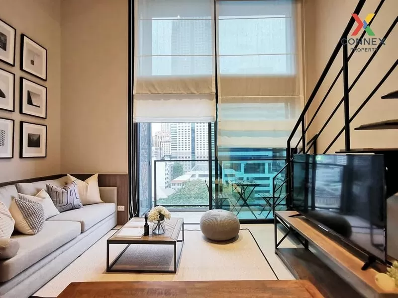 FOR RENT condo The Lofts Silom , Duplex , BTS-Surasak , Silom , B 1