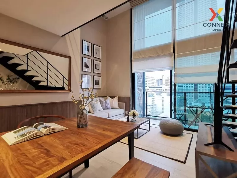 FOR RENT condo The Lofts Silom , Duplex , BTS-Surasak , Silom , B 3
