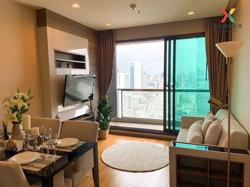 FOR RENT condo , The Address Sathorn , Duplex , high floor , BTS- 1