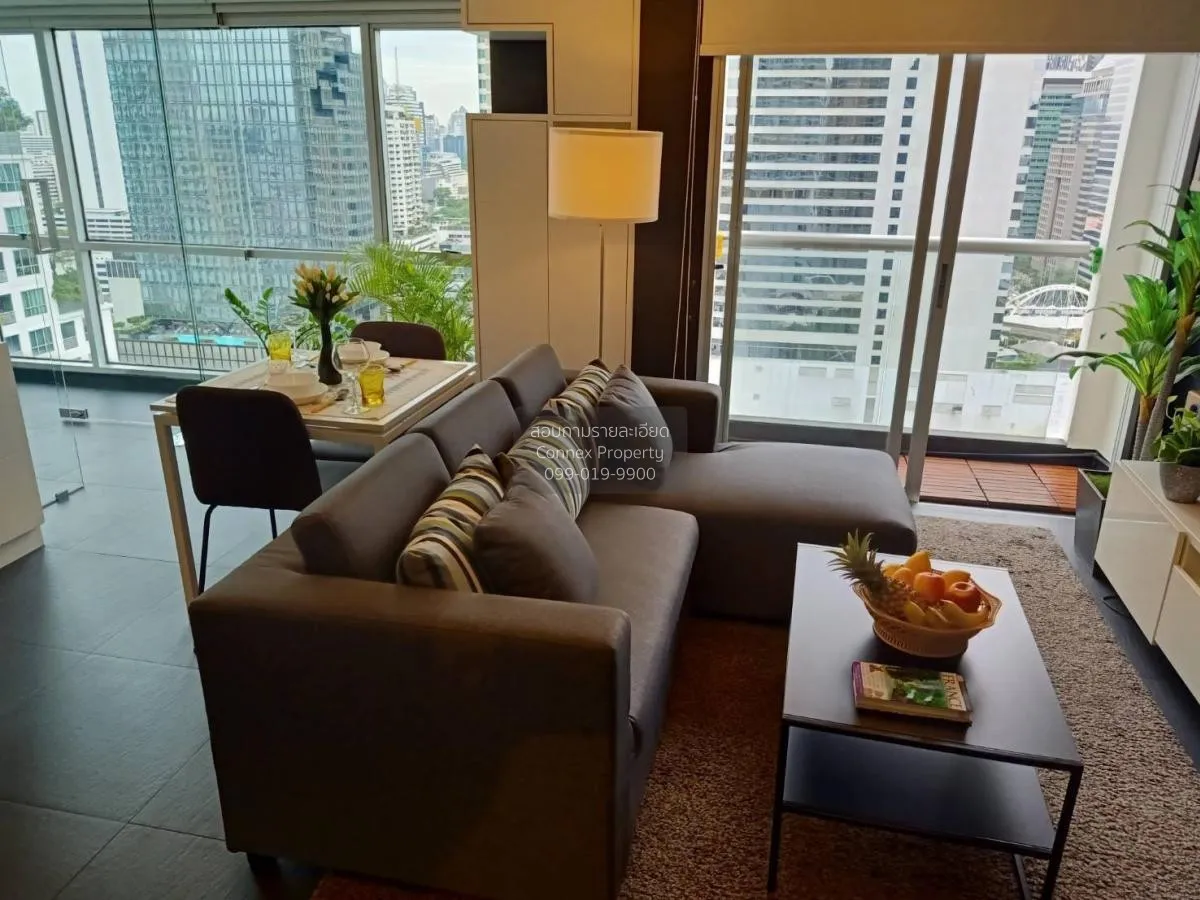 FOR RENT condo , Silom Suite , Duplex , wide frontage , BTS-Saint 2