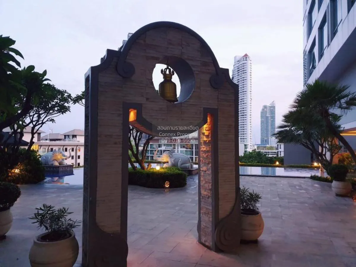 FOR RENT condo , Baan Sathorn Chaopraya , Duplex , wide frontage 