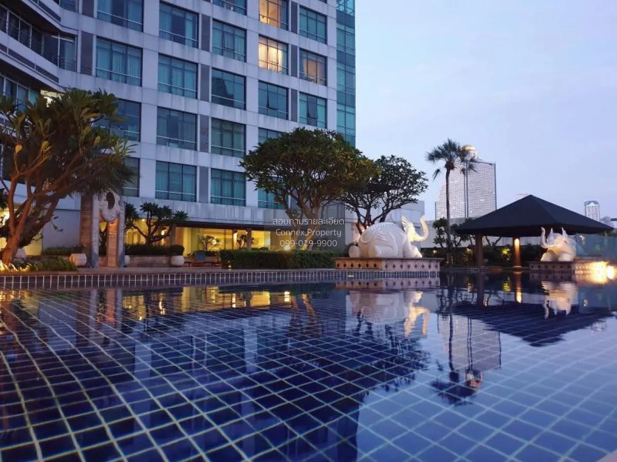 FOR RENT condo , Baan Sathorn Chaopraya , Duplex , wide frontage 