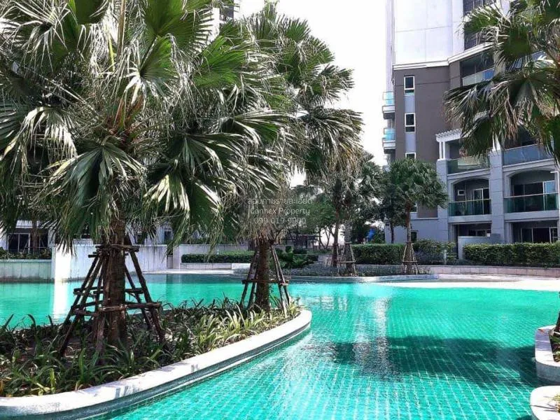 FOR RENT condo , Belle Grand Rama 9 , Duplex , wide frontage , MR