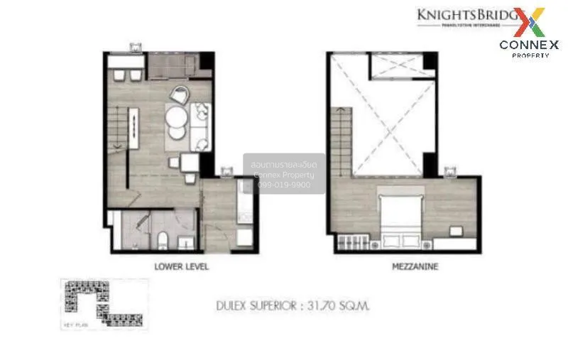 FOR RENT condo , Knightsbridge Phaholyothin Interchange , Duplex  2