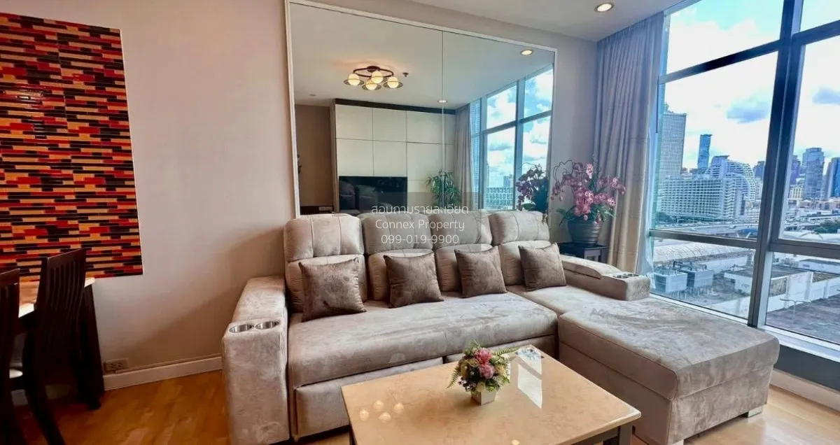 เช่า คอนโด  Baan Sathorn Chaopraya BTS-กรุงธนบุรี เจริญนคร คลองต้ 3