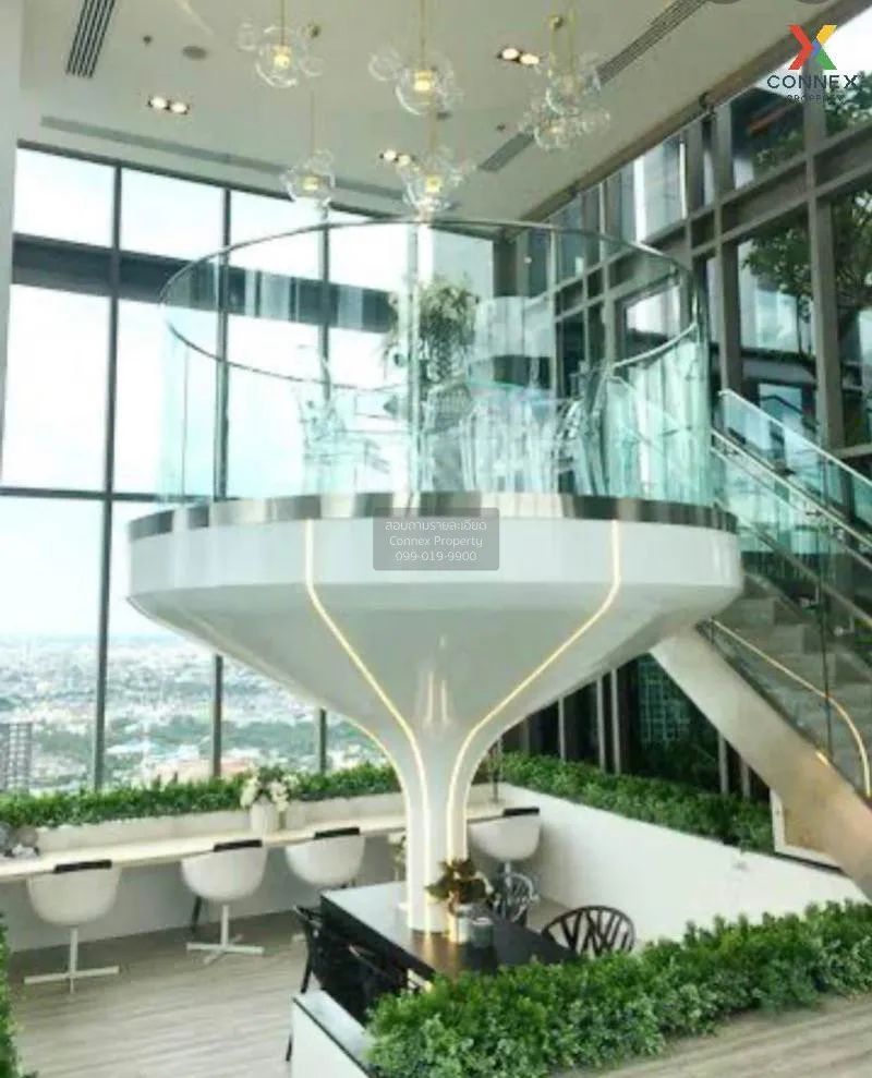 FOR RENT condo , Whizdom Station Ratchada - Thapra , Duplex , wid