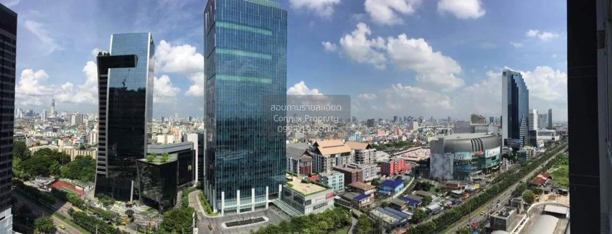 FOR RENT condo , Noble Revolve Ratchada , Duplex , wide frontage 