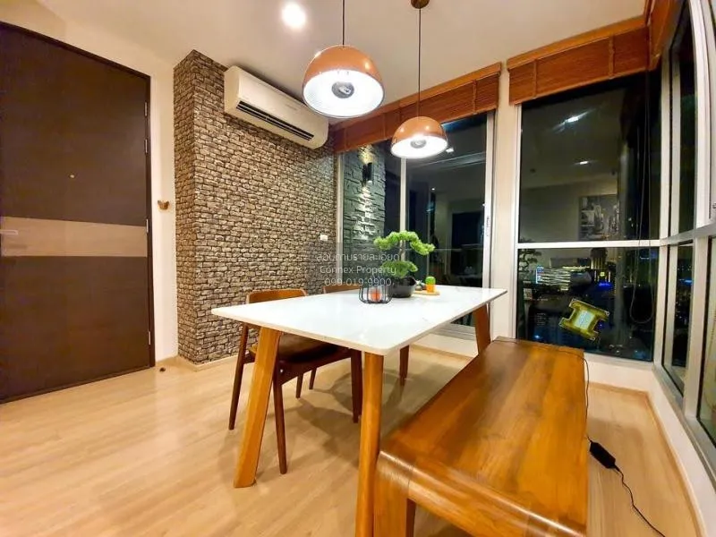 FOR RENT condo , RHYTHM Sathorn-Narathiwas , Duplex , wide fronta