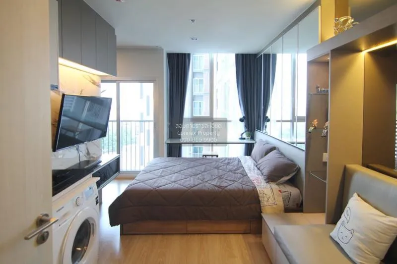 FOR RENT condo , Noble Revolve Ratchada , Duplex , wide frontage  1