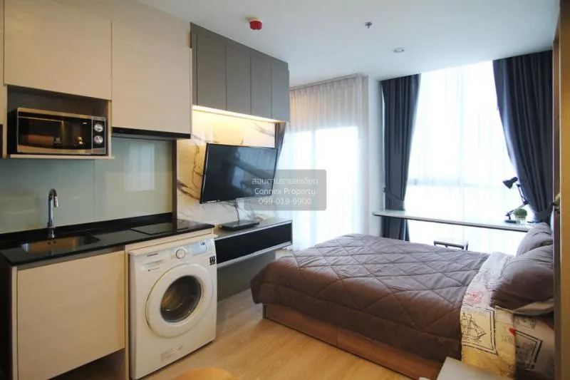 FOR RENT condo , Noble Revolve Ratchada , Duplex , wide frontage 