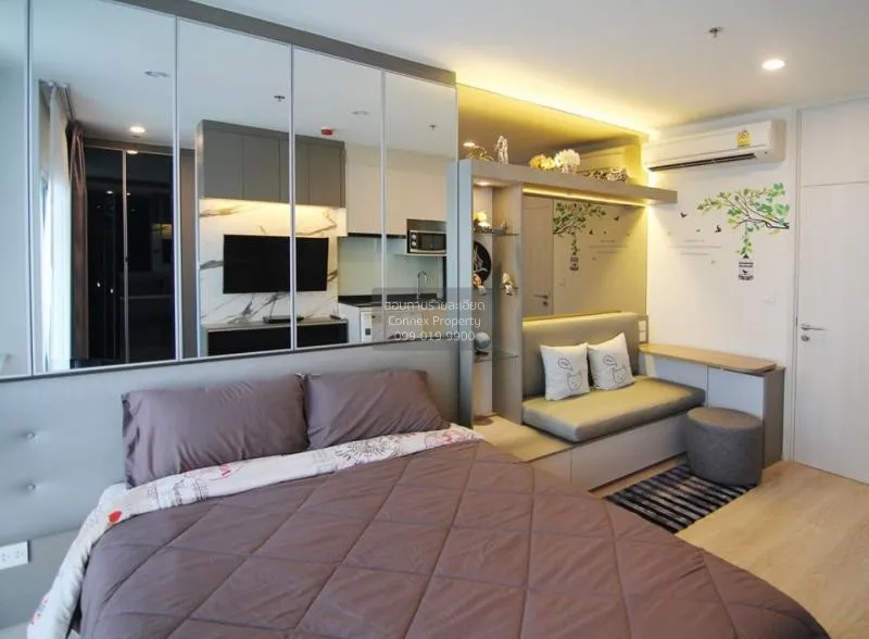 FOR RENT condo , Noble Revolve Ratchada , Duplex , wide frontage 