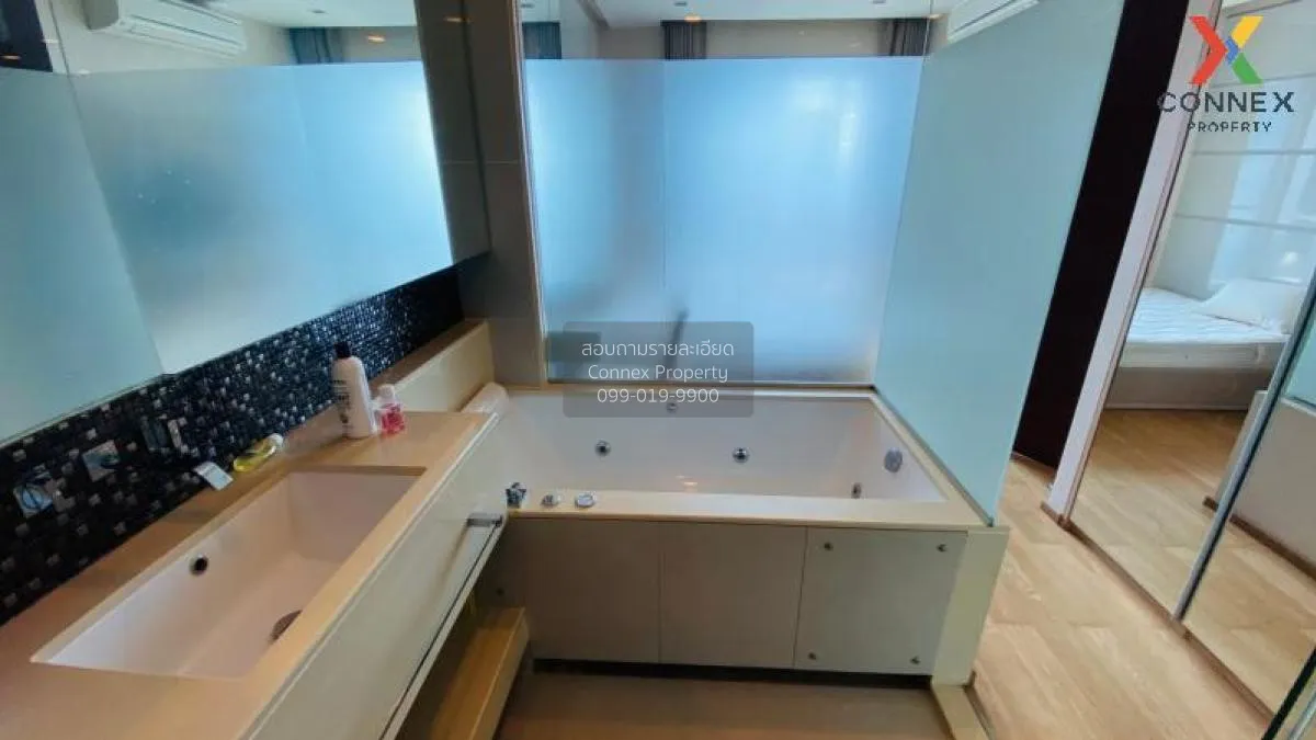 FOR RENT condo , The Address Asoke , Duplex , wide frontage , MRT 2