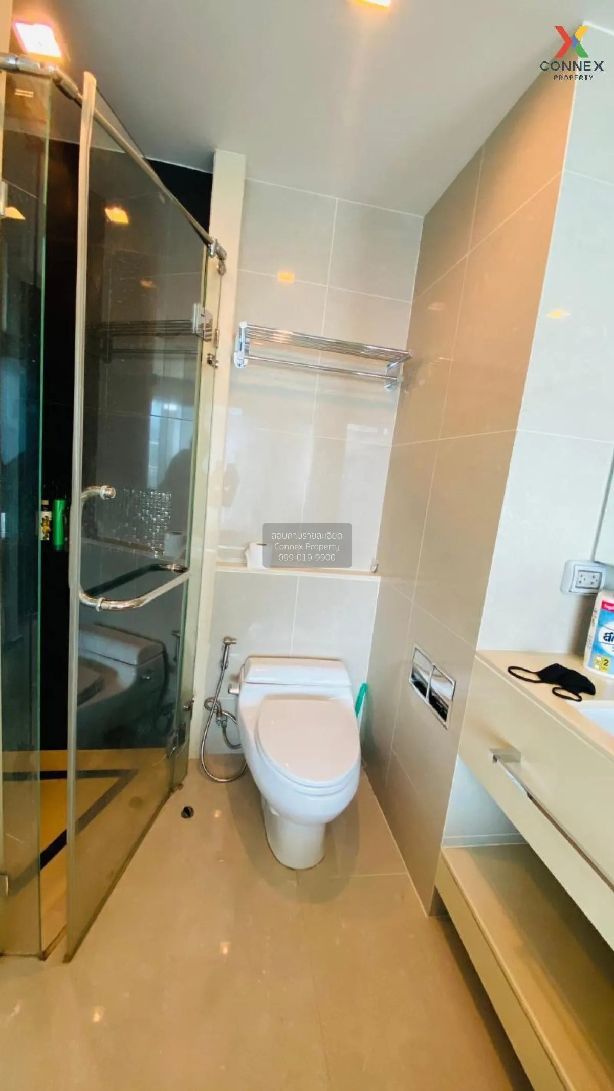 FOR RENT condo , The Address Asoke , Duplex , wide frontage , MRT 3