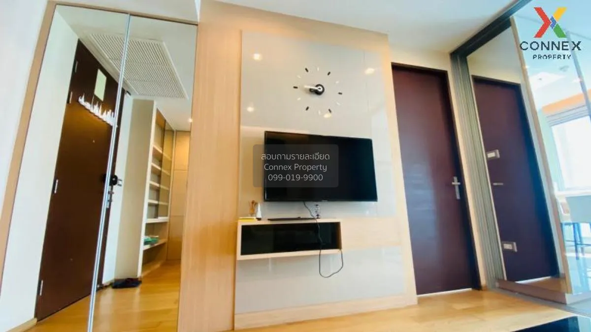 FOR RENT condo , The Address Asoke , Duplex , wide frontage , MRT