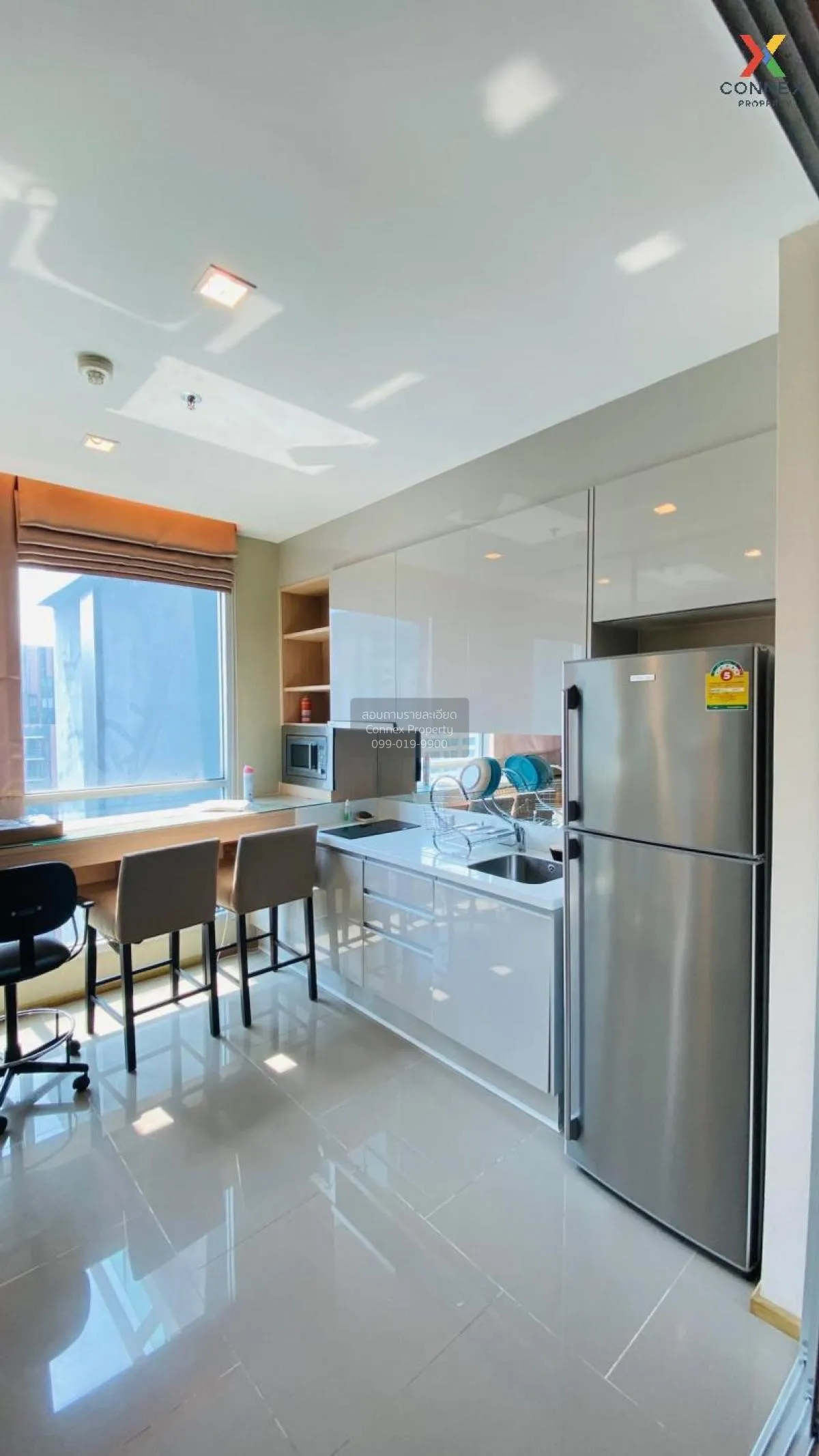 FOR RENT condo , The Address Asoke , Duplex , wide frontage , MRT