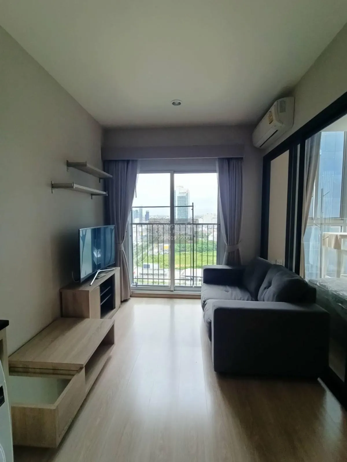 FOR RENT condo , Noble Revolve Ratchada , Duplex , wide frontage  1