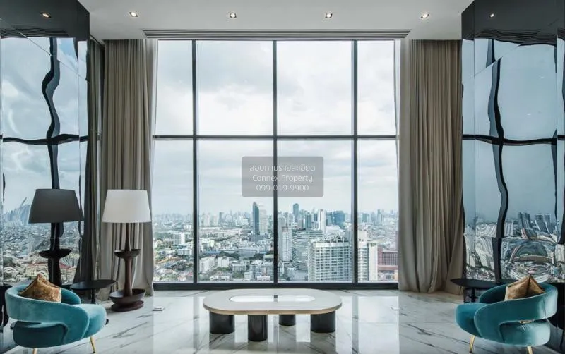 FOR RENT condo , XT Huaikhwang , Duplex , nice view , MRT-Huai Kh