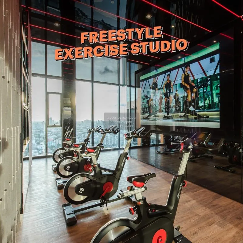 FOR RENT condo , XT Huaikhwang , Duplex , nice view , MRT-Huai Kh