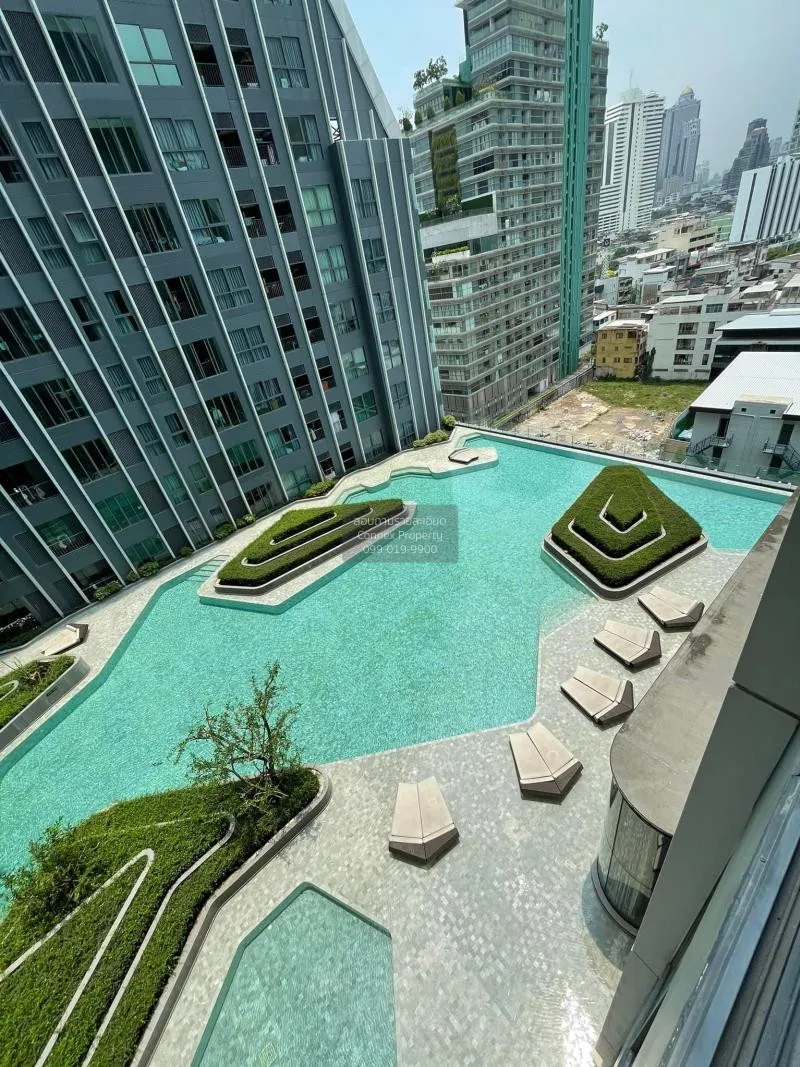 FOR RENT condo , Ideo Q Chula-Samyan , Duplex , nice view , MRT-S