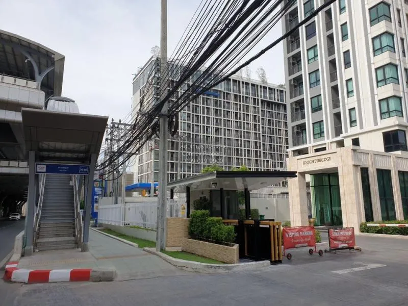 FOR RENT condo , Knightsbridge Sky City , Duplex , nice view , BT