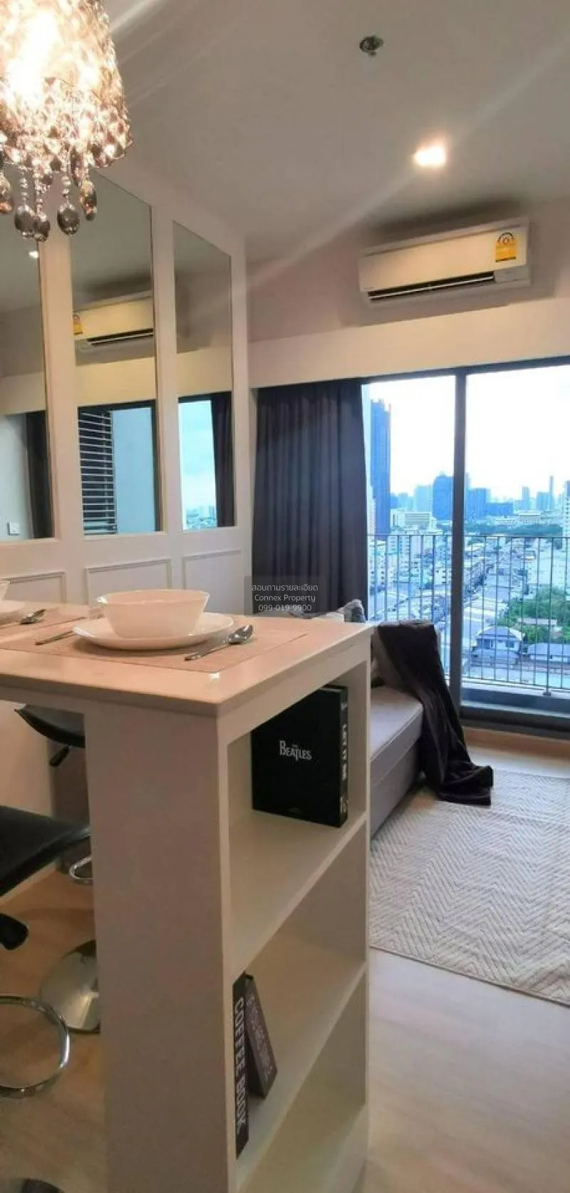 FOR RENT condo , Whizdom connect , Duplex , nice view , BTS-Punna