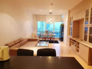 FOR RENT condo , Baan Sathorn Chaopraya , Duplex , nice view , BTS-Krung Thon Buri , Khlong Ton Sai , Khlong San , Bangkok , CX-03802