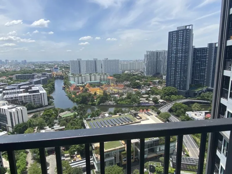 FOR RENT condo The Base Park West Sukhumvit 77 , high floor , BTS