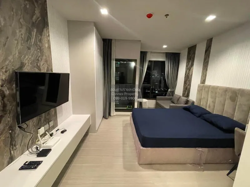 FOR RENT condo Life Asoke-Rama 9 , high floor , MRT-Phra Ram 9 ,  1