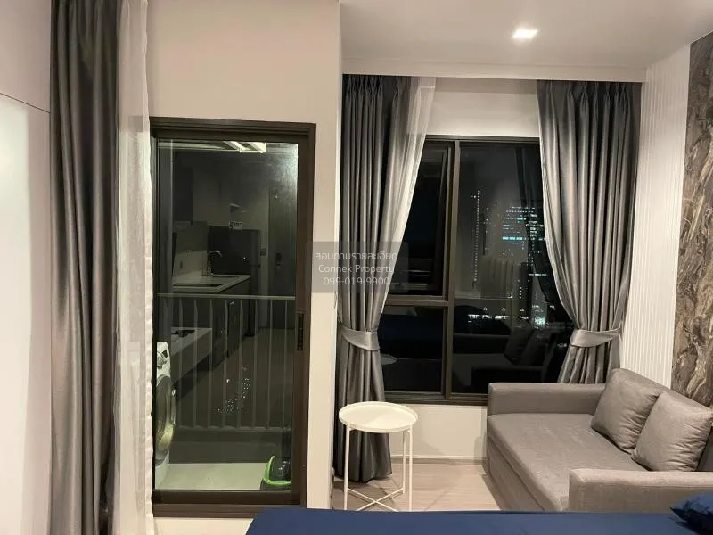 FOR RENT condo Life Asoke-Rama 9 , high floor , MRT-Phra Ram 9 ,  2
