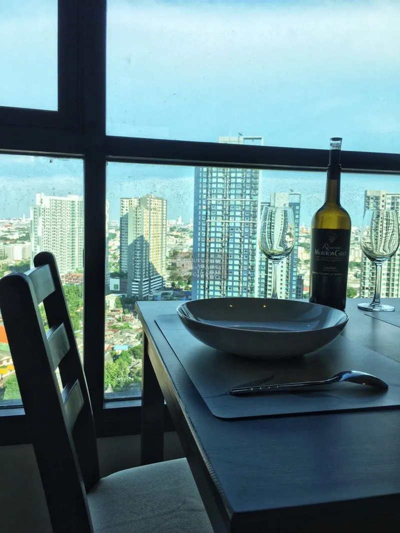 FOR RENT condo The Base Park East Sukhumvit 77 , nice view , high 4
