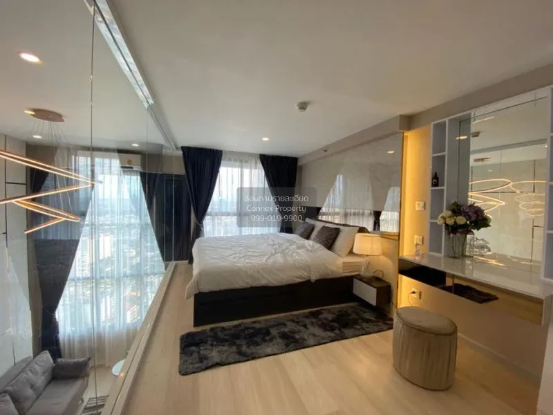 เช่าคอนโด  ไนท์บริดจ์ ไพร์ม สาทร วิวสวย ชั้นสูง ห้องมุม BTS-ช่องน